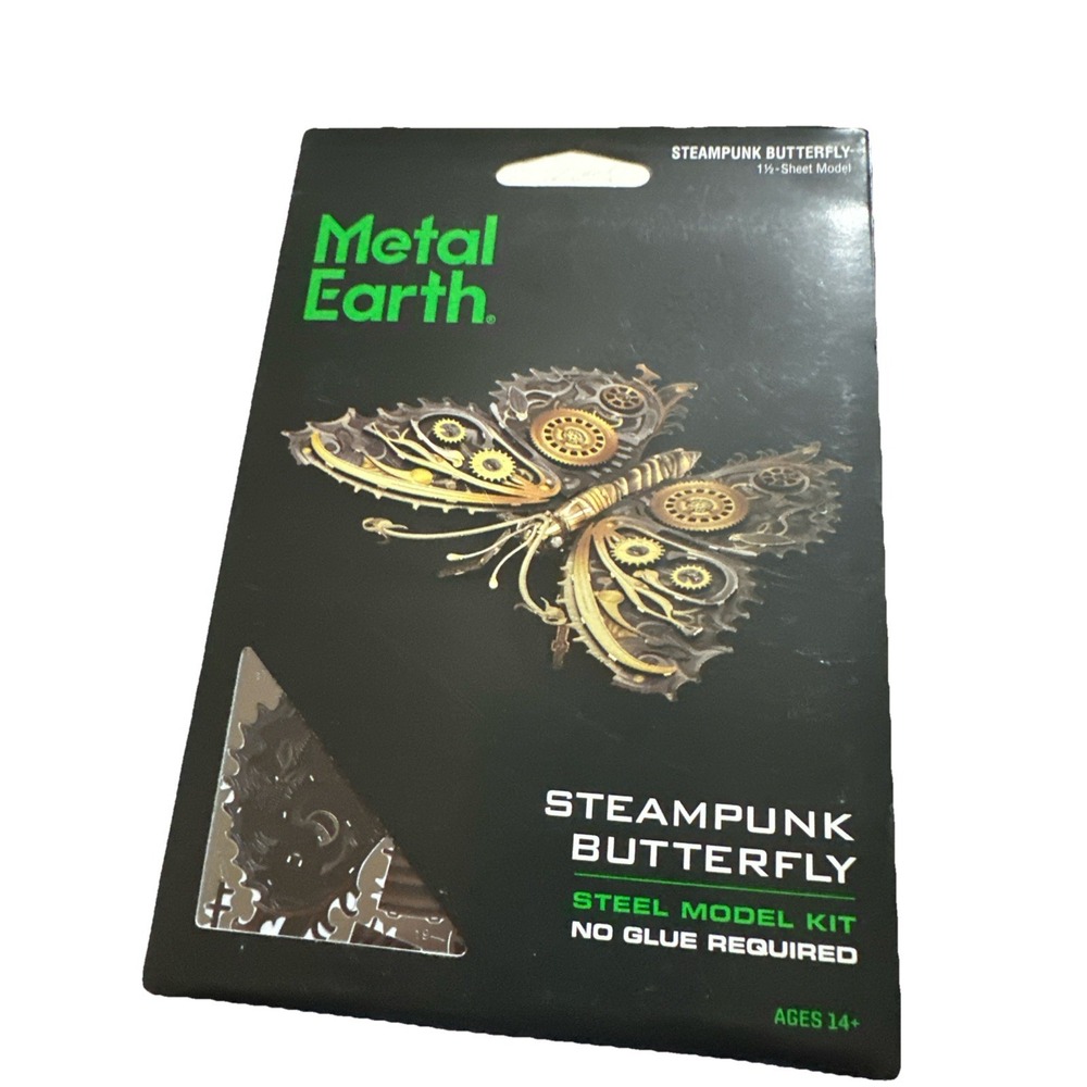 Metal Earth Steel Model Kit - STEAMPUNK BUTTERFLY - New/Sealed